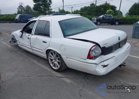 2004 Mercury Grand Marquis Gs из США, поврежденный, VIN 2MEFM74W24X654185